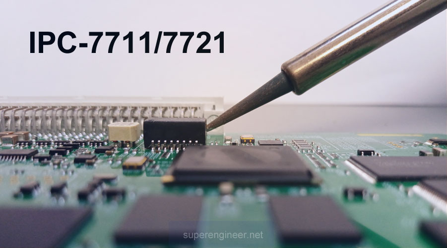 IPC-7711/7721 - Rework, Repair, and Modification of Electronic Assemblies